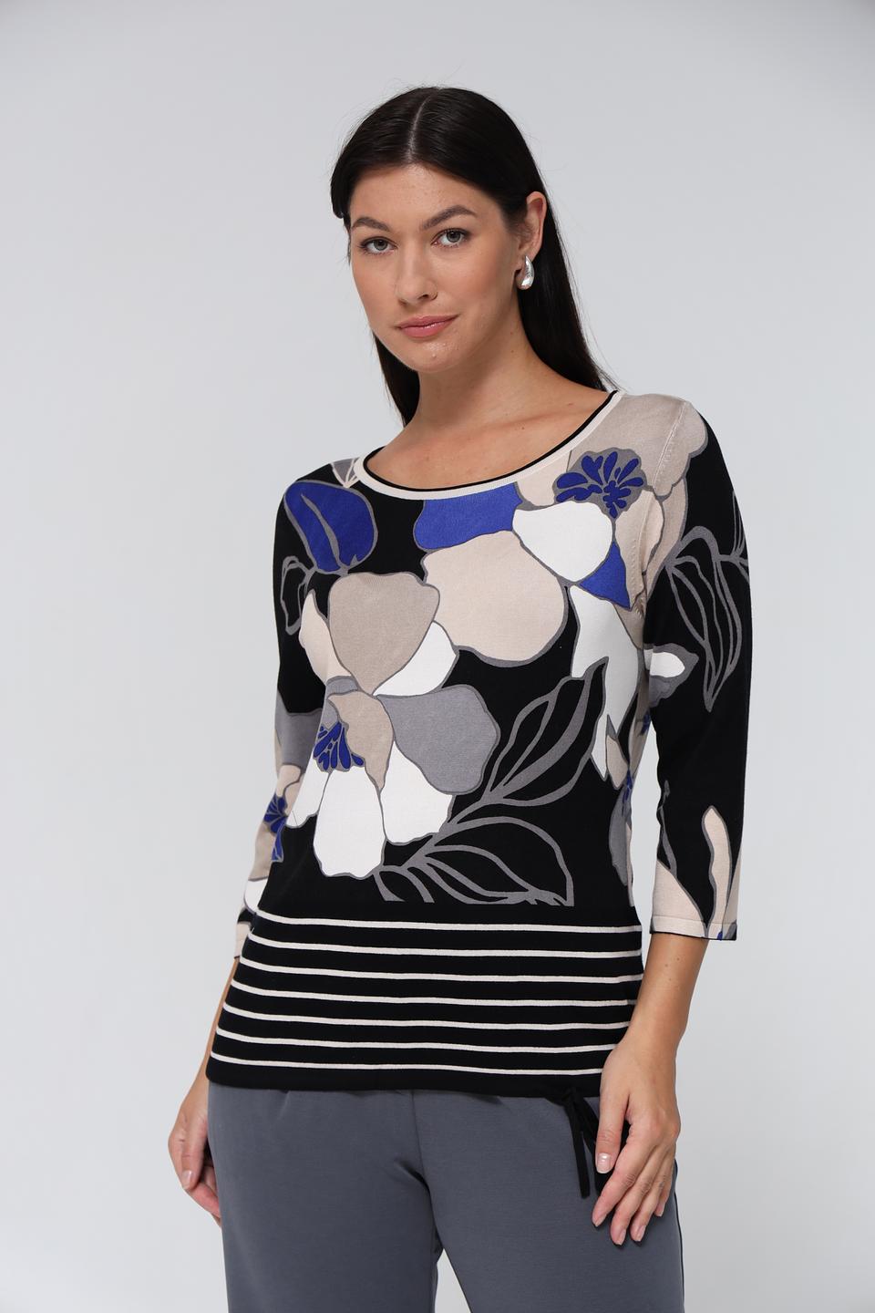 Пуловер Betty Barclay с цветочным принтом