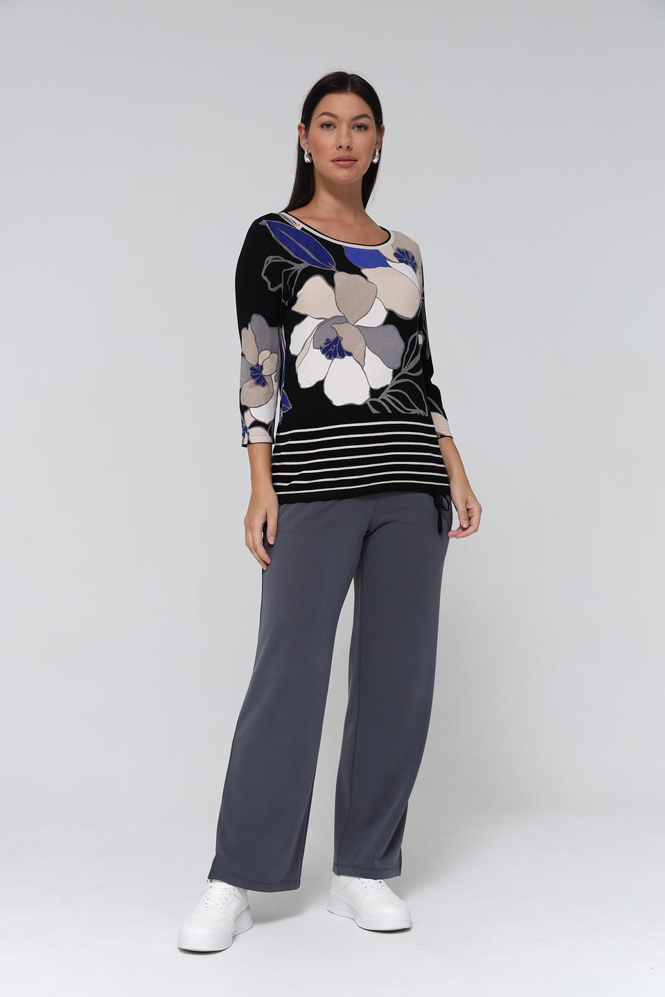 Пуловер Betty Barclay с цветочным принтом