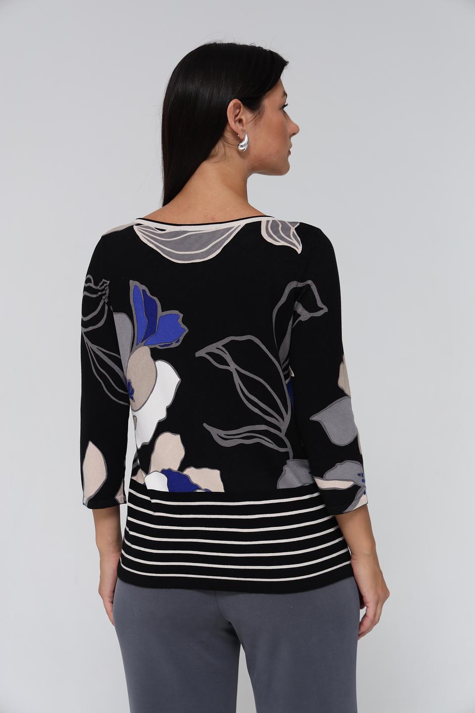 Пуловер Betty Barclay с цветочным принтом