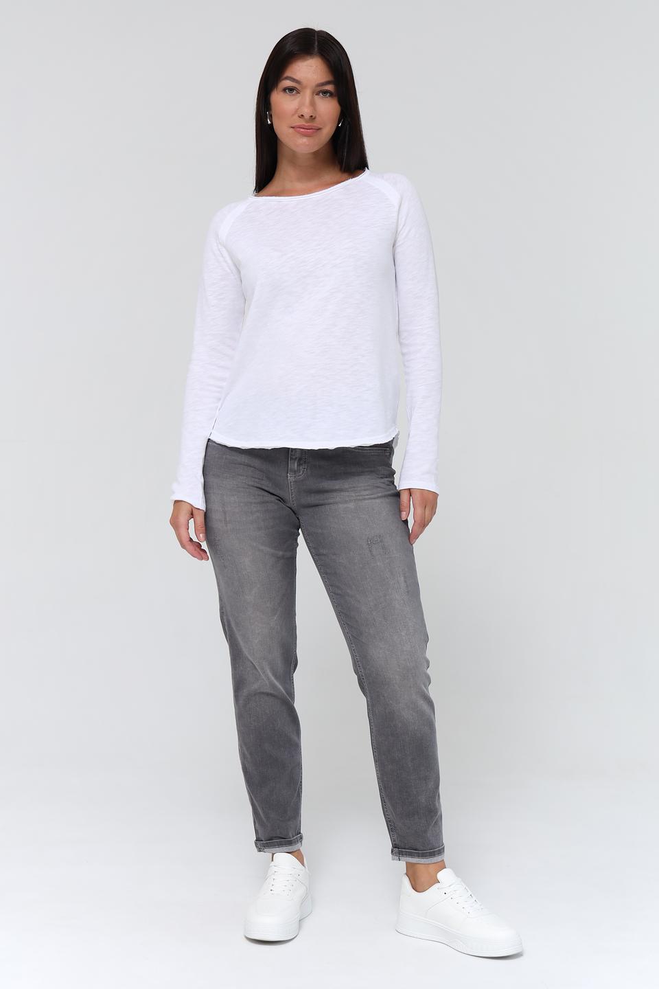 Джинсы Angels серые с потертостями