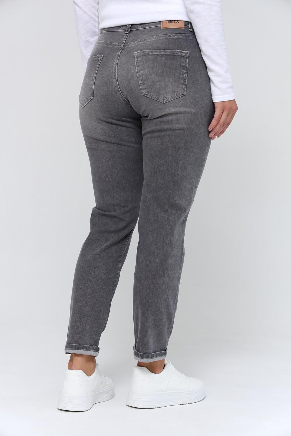 Джинсы Angels серые с потертостями