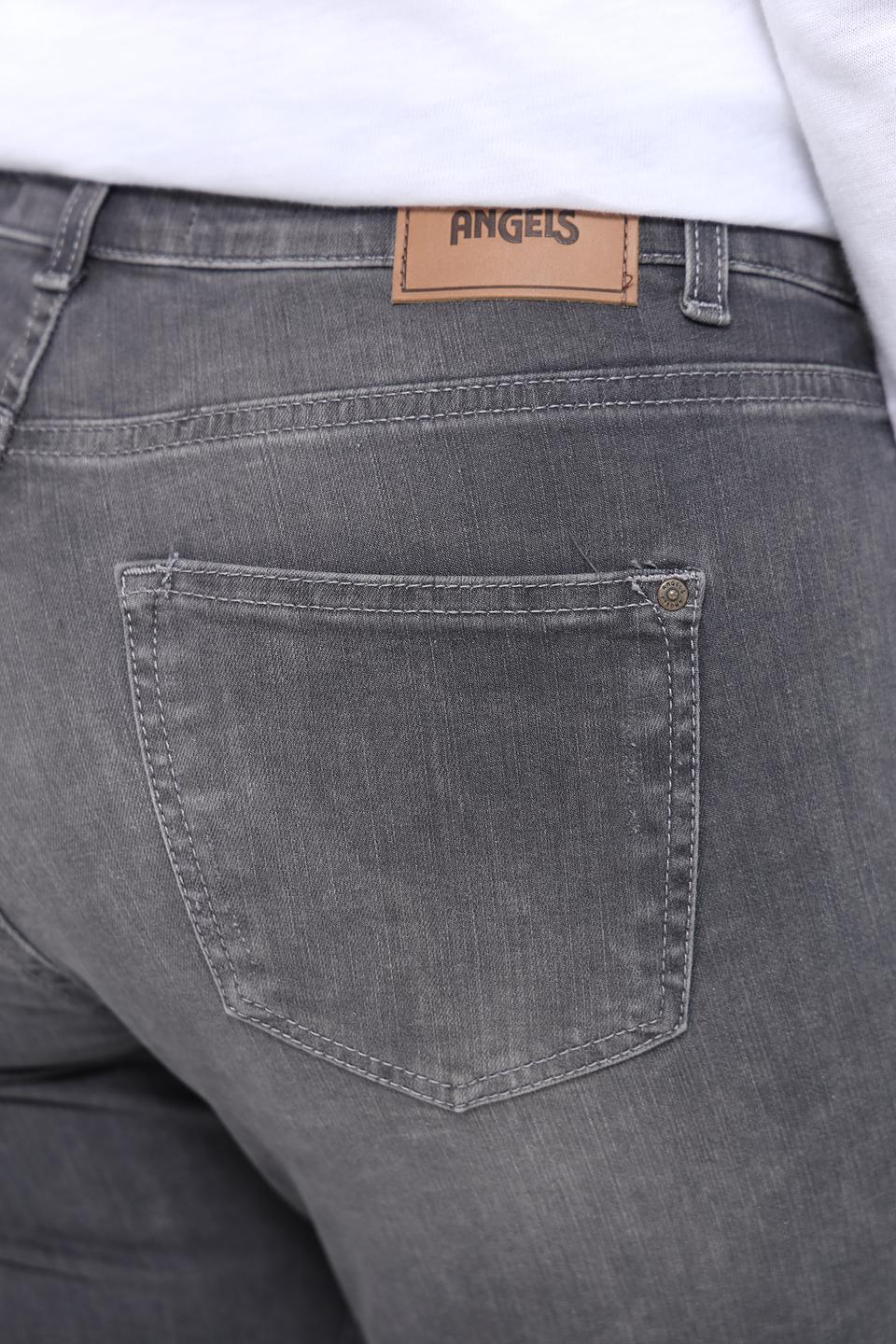 Джинсы Angels серые с потертостями