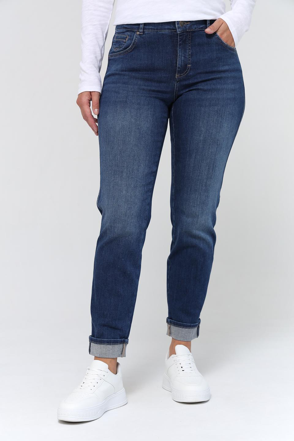 Джинсы Angels скинни тёмно-синие