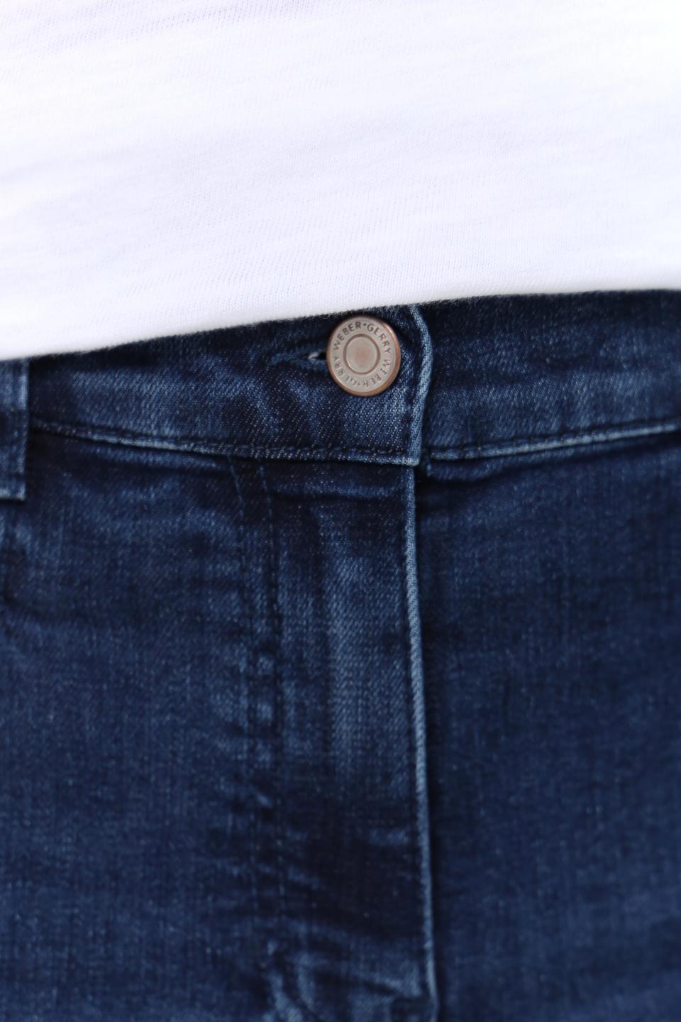 Джинсы Gerry Weber синие с потертостями
