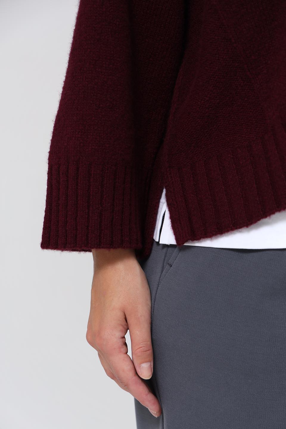 Жакет Lecomte бордовый