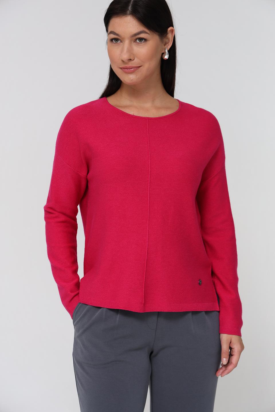 Пуловер Lecomte малиновый