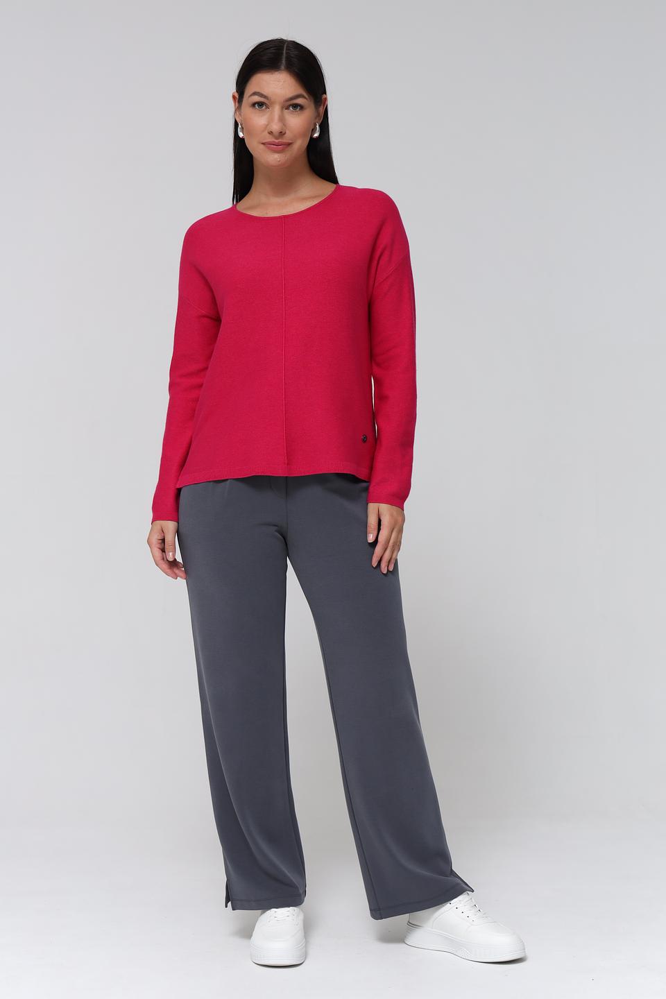 Пуловер Lecomte малиновый