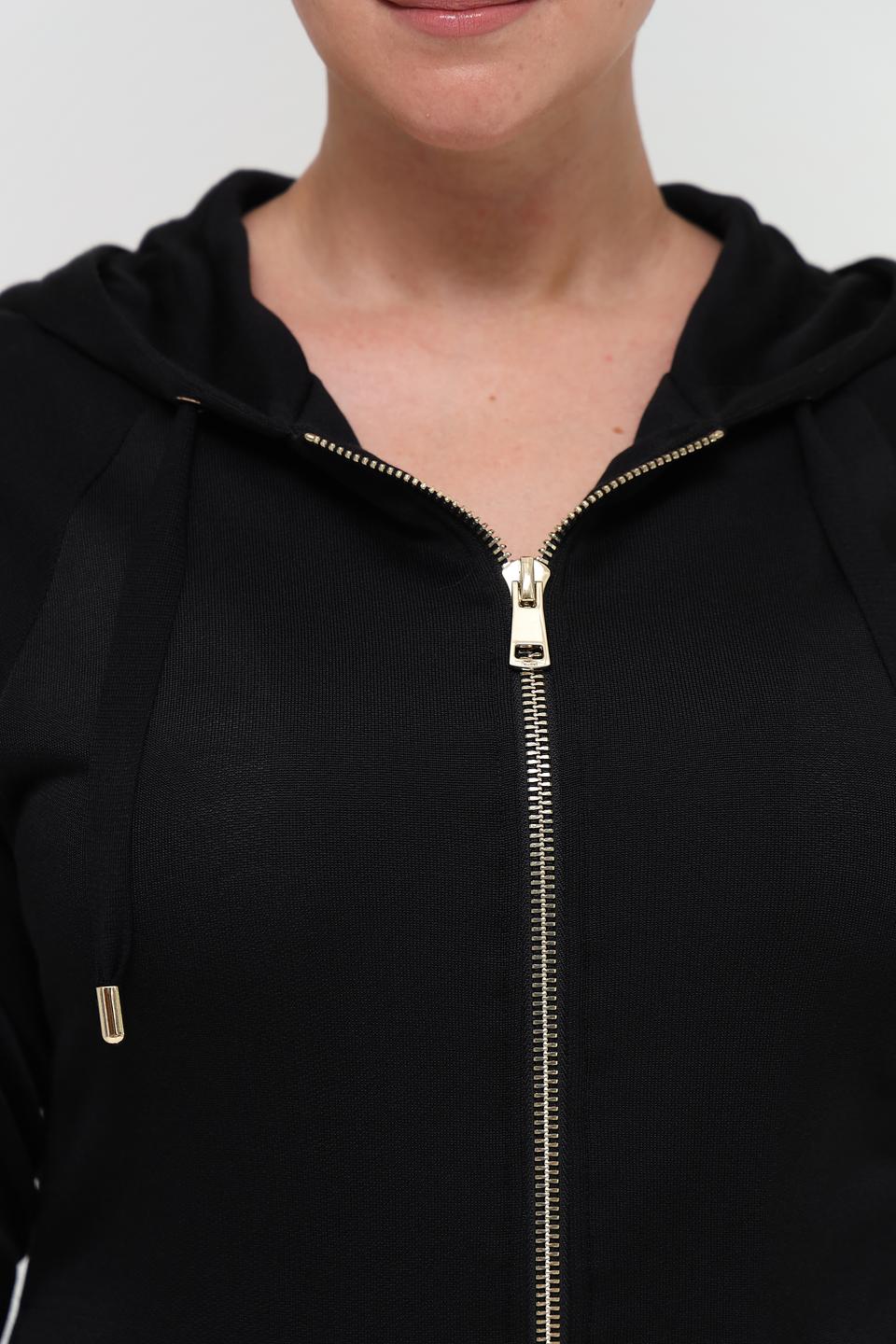 Толстовка Pezzo на молнии чёрная