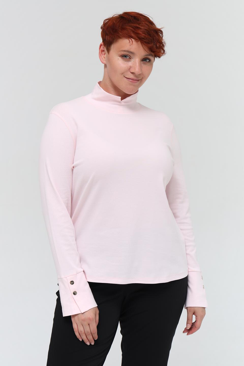 Водолазка Pezzo светло-розовая