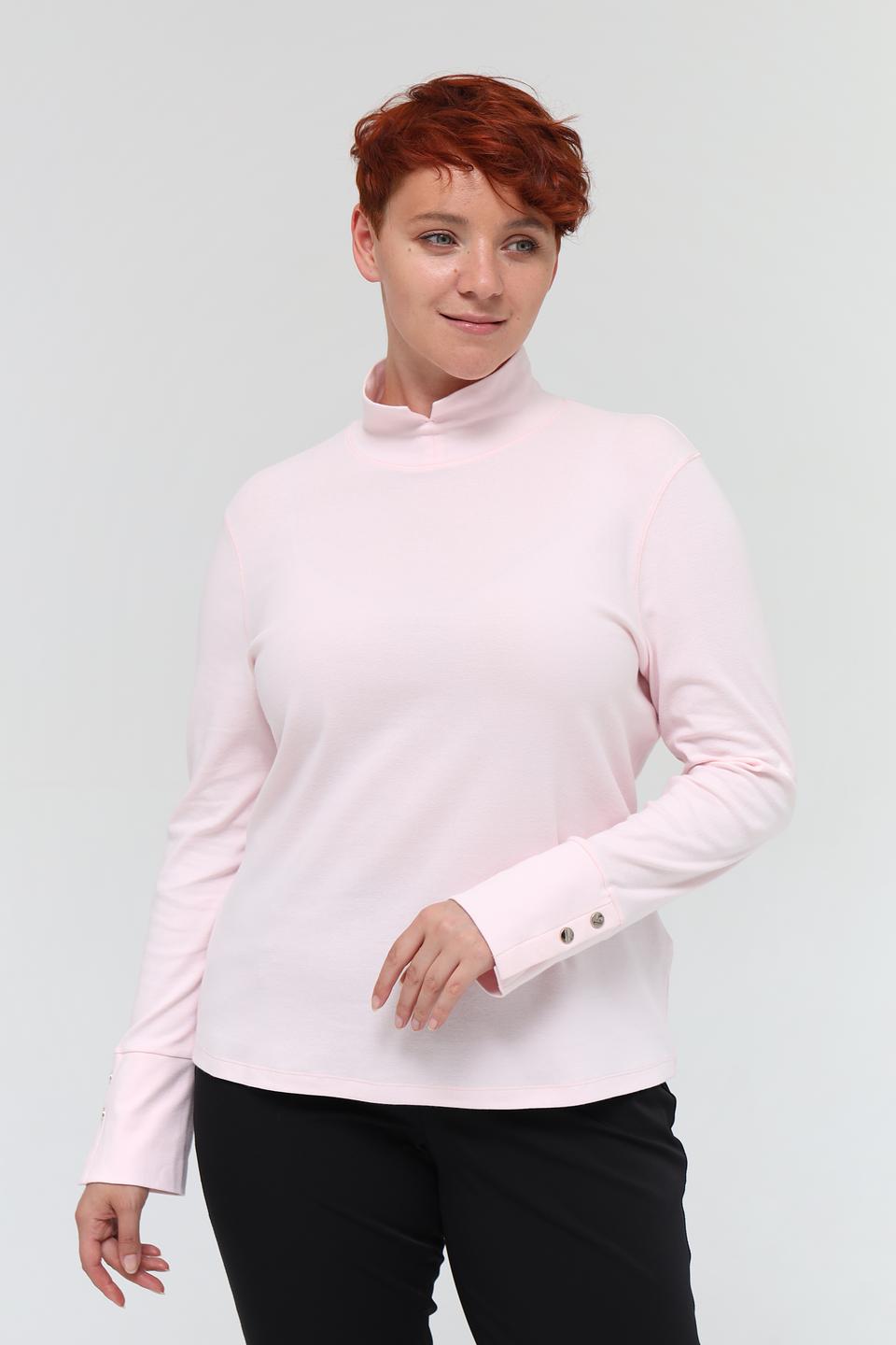 Водолазка Pezzo светло-розовая