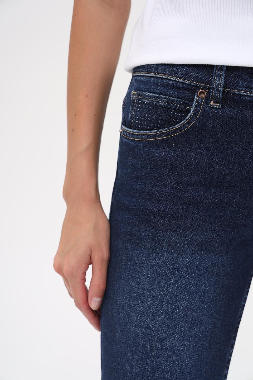 Джинсы Pezzo с укороченным кроем