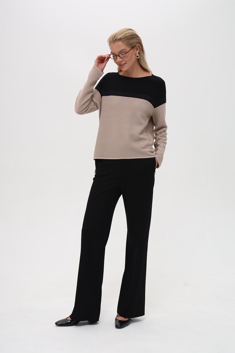 Пуловер Pezzo в полоску