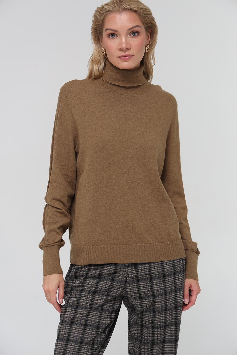 Водолазка Pezzo коричневая