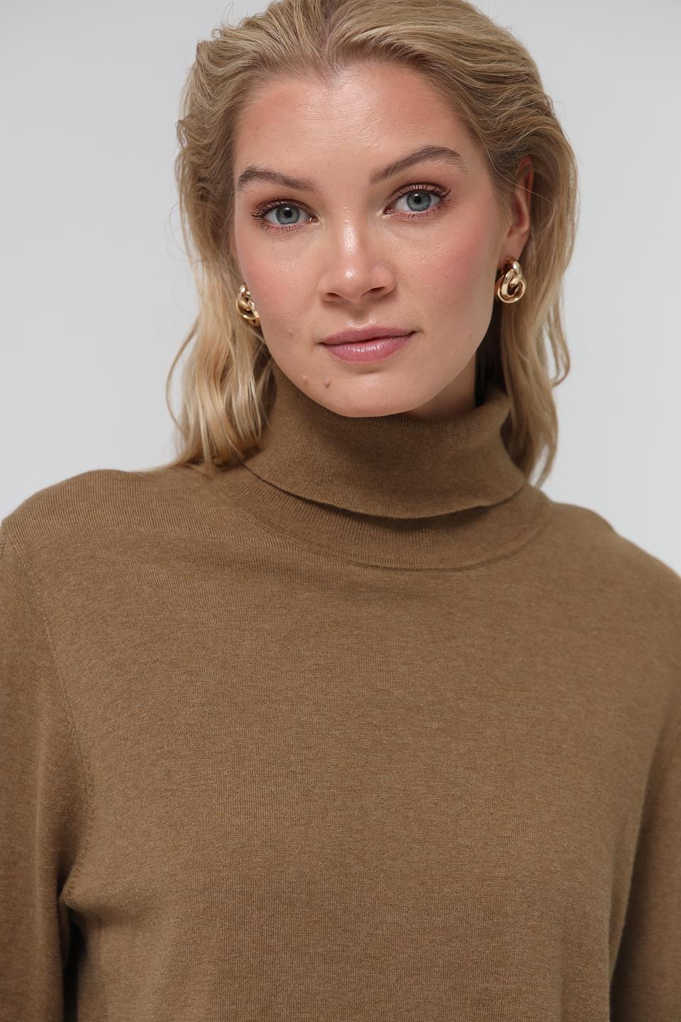 Водолазка Pezzo коричневая