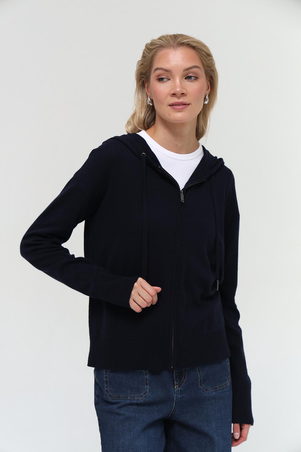 Жакет Pezzo на молнии чёрный