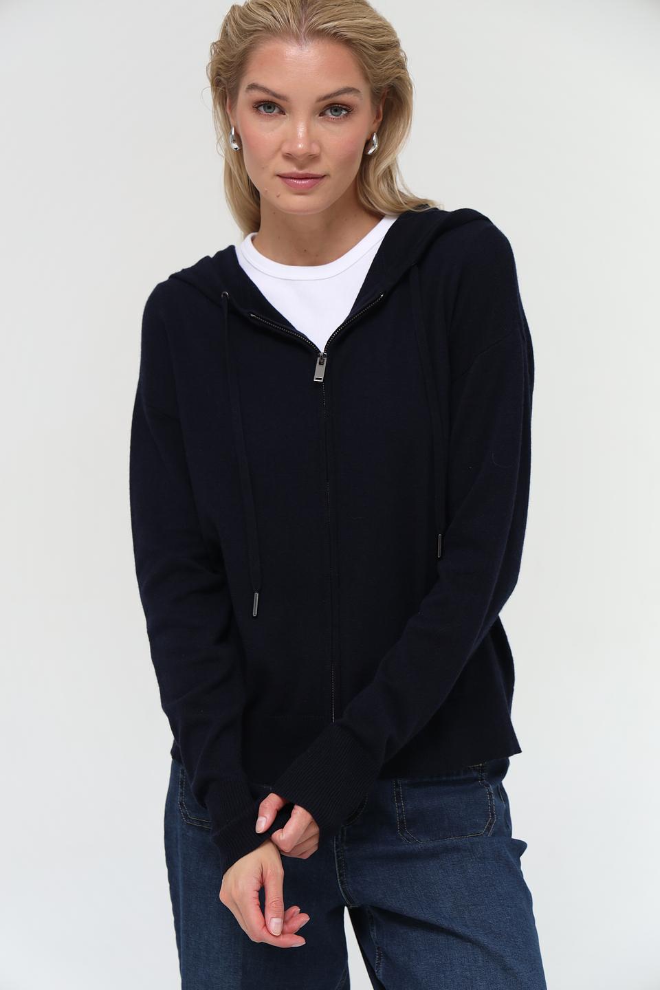 Жакет Pezzo на молнии чёрный