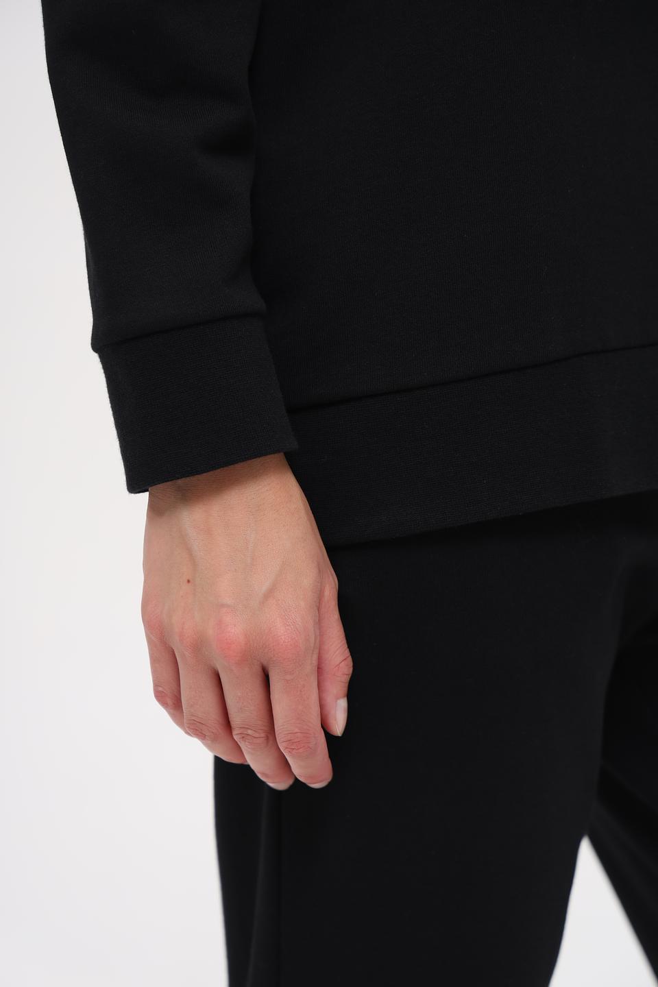 Толстовка Pezzo с логотипом чёрная