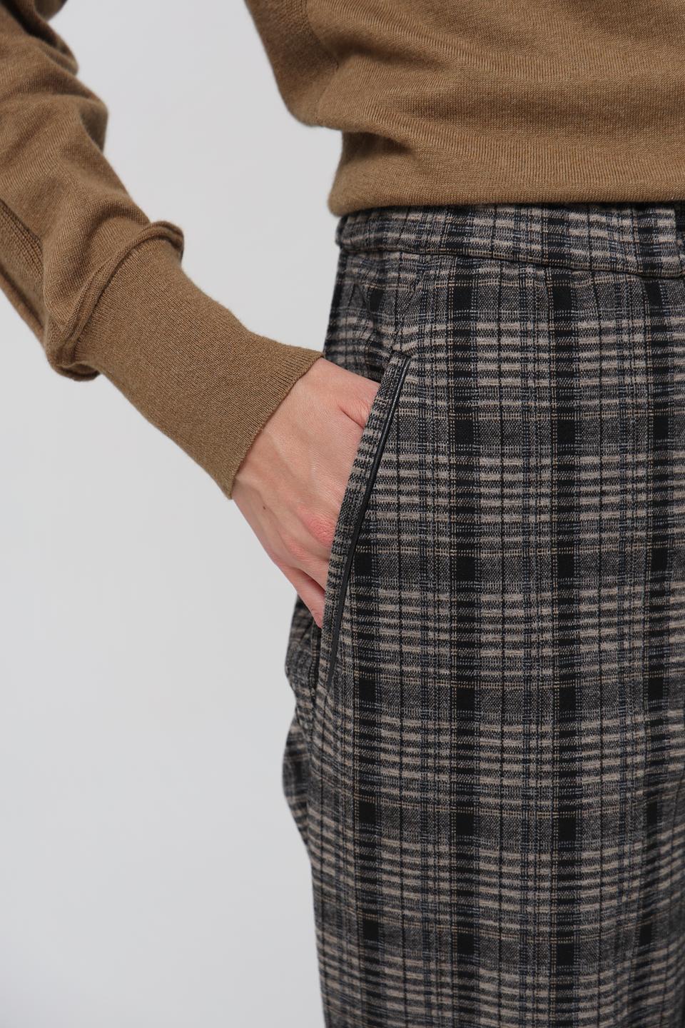 Брюки Pezzo в клетку