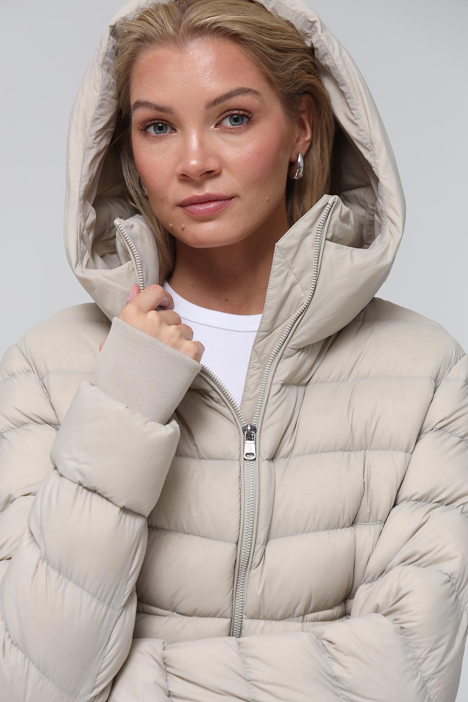 Куртка-пуховик Pezzo бежевая