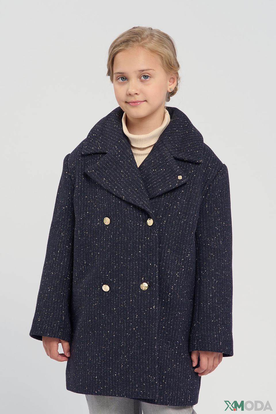 Пальто Choupette дев. в клетку