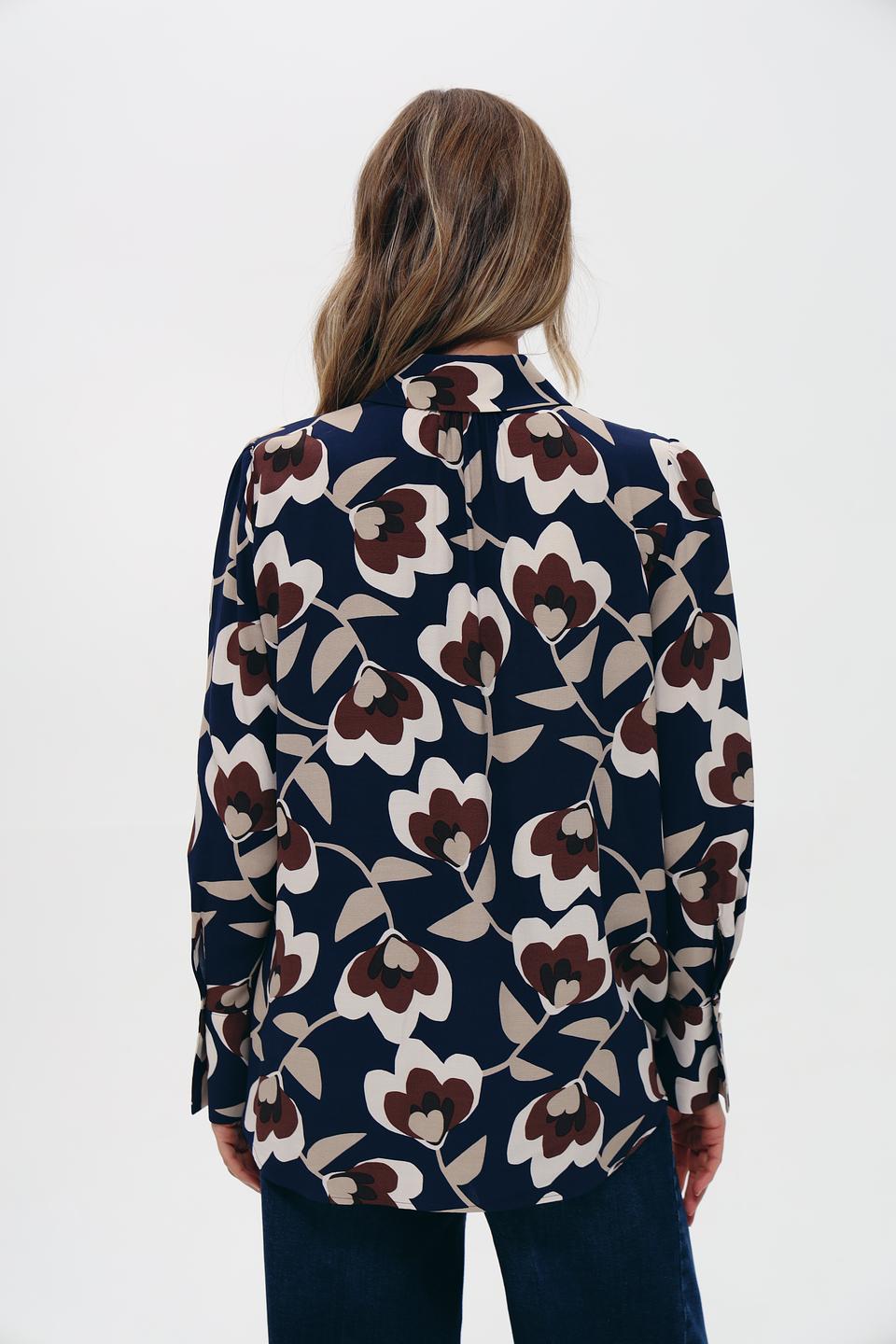 Блуза Seidensticker с цветочным принтом