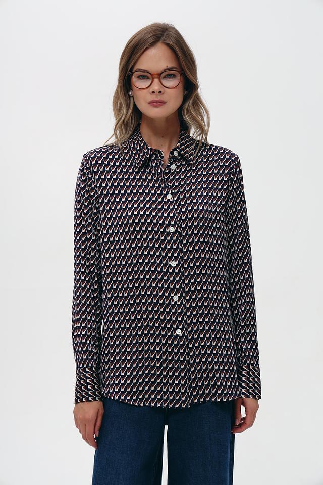 Блуза Seidensticker с принтом