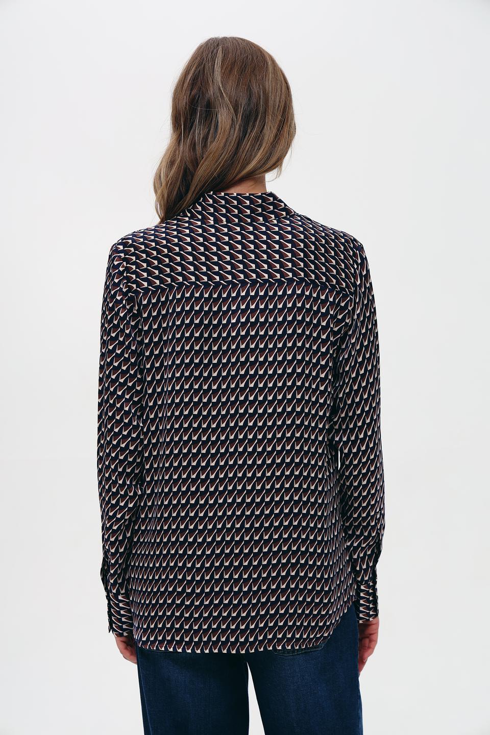 Блуза Seidensticker с принтом