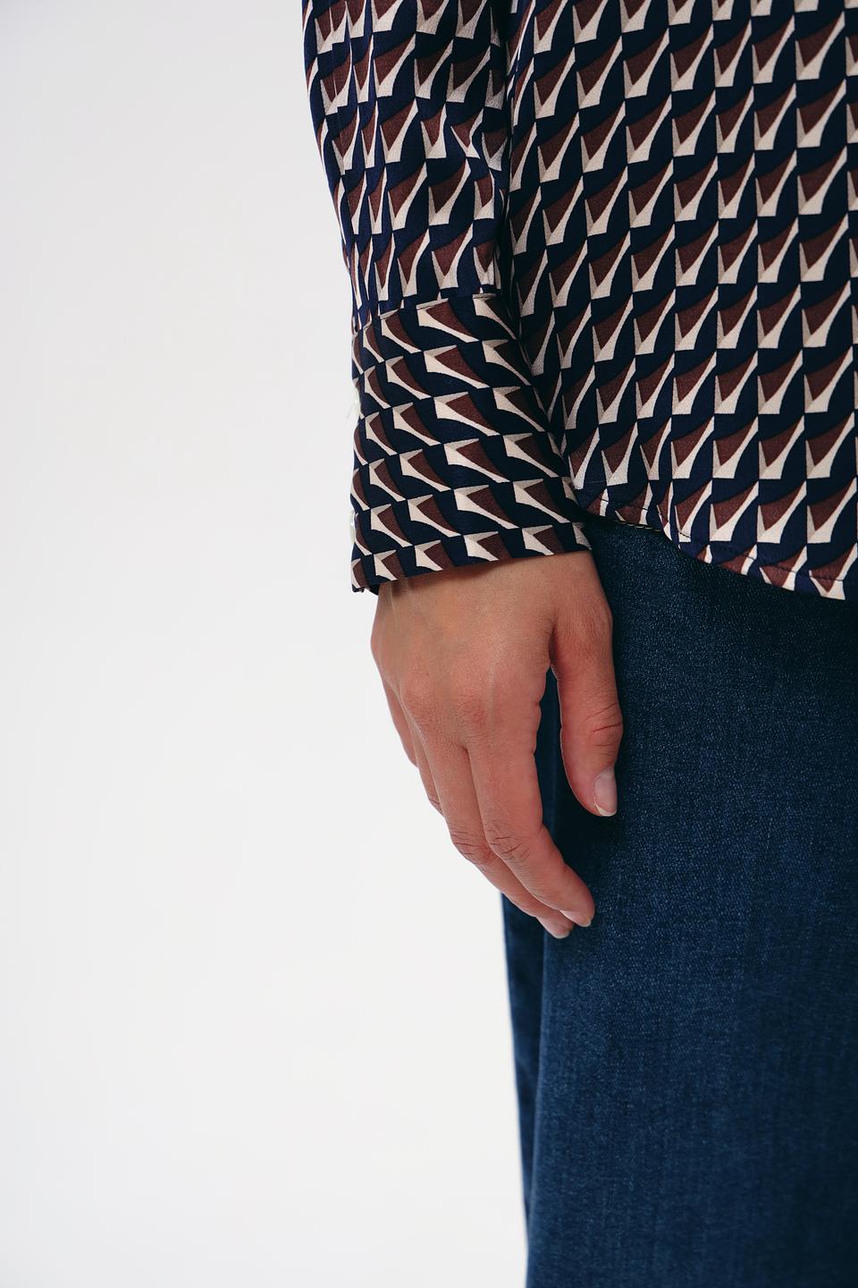 Блуза Seidensticker с принтом