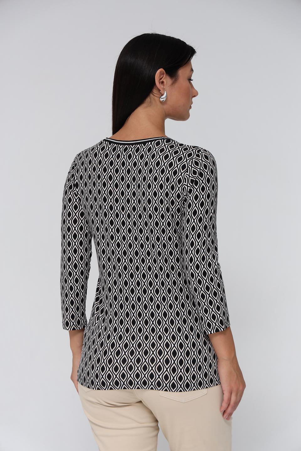 Футболка Betty Barclay с геометрическим принтом