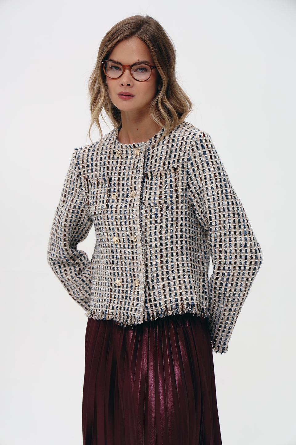 Жакет Rich and Royal в клетку