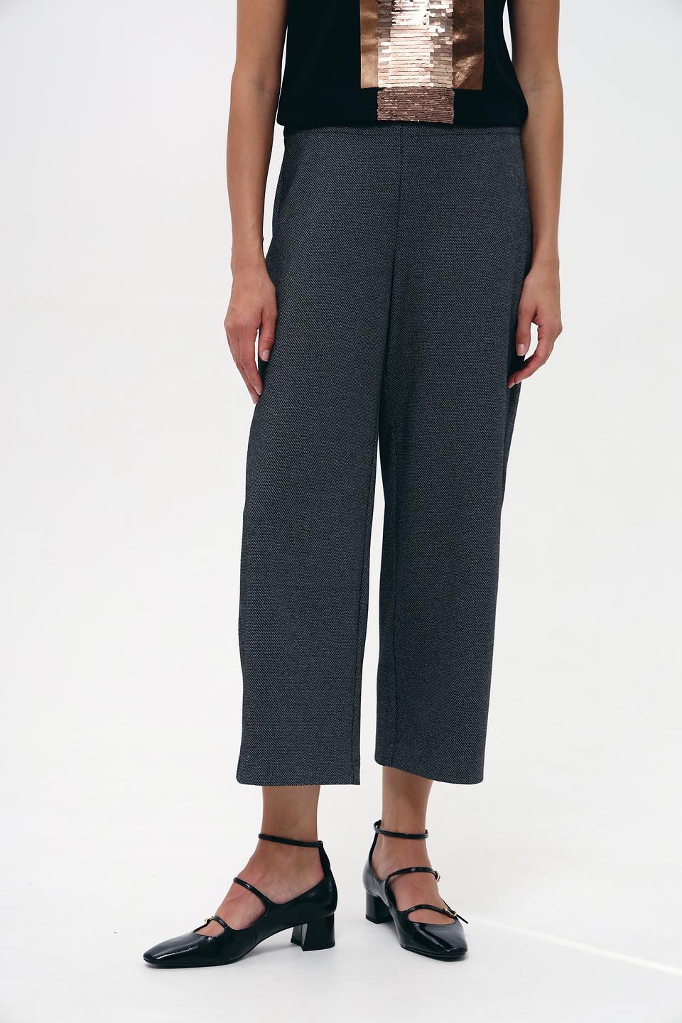 Брюки Bugatti кюлоты серые