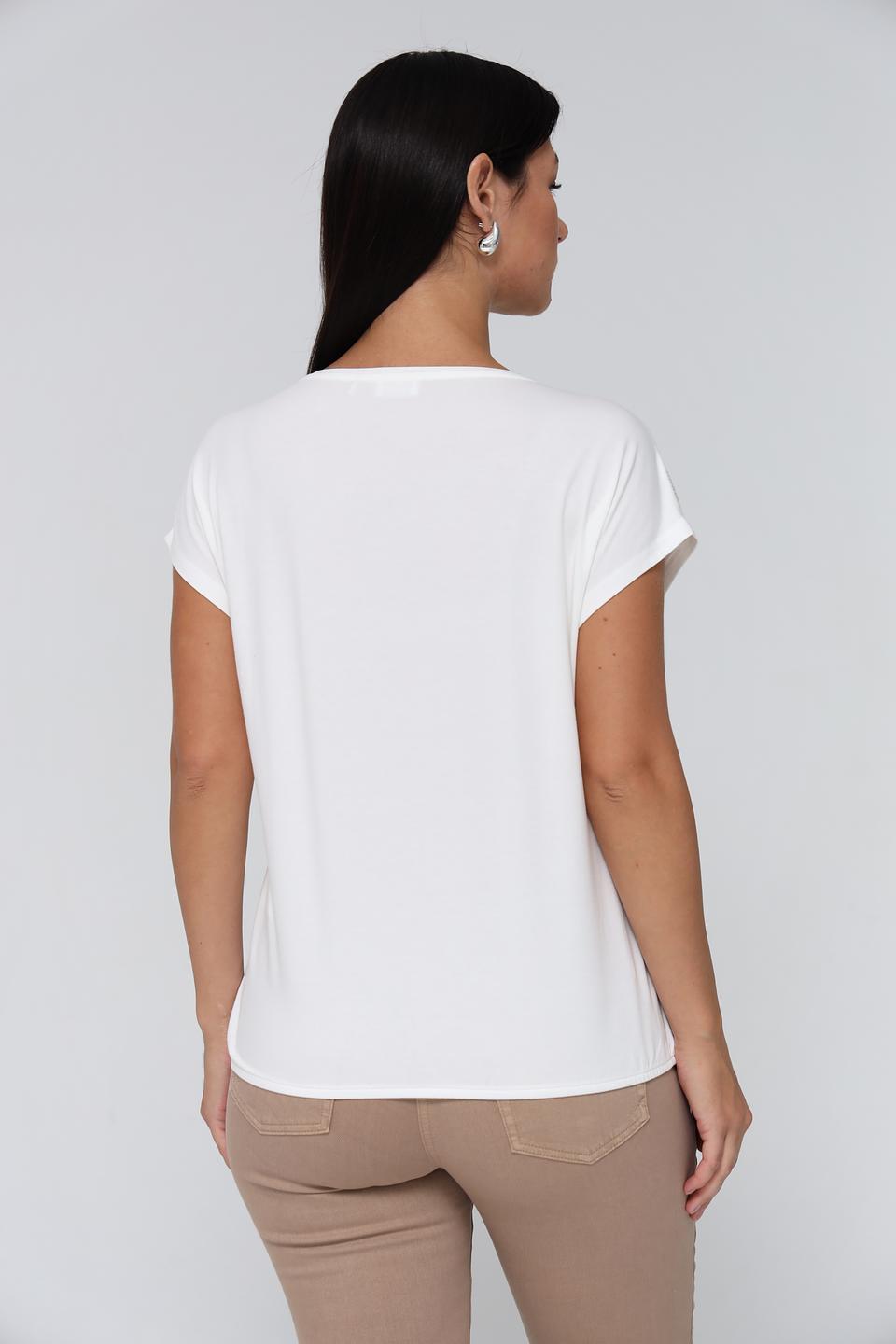 Футболка Gerry Weber с золотым принтом