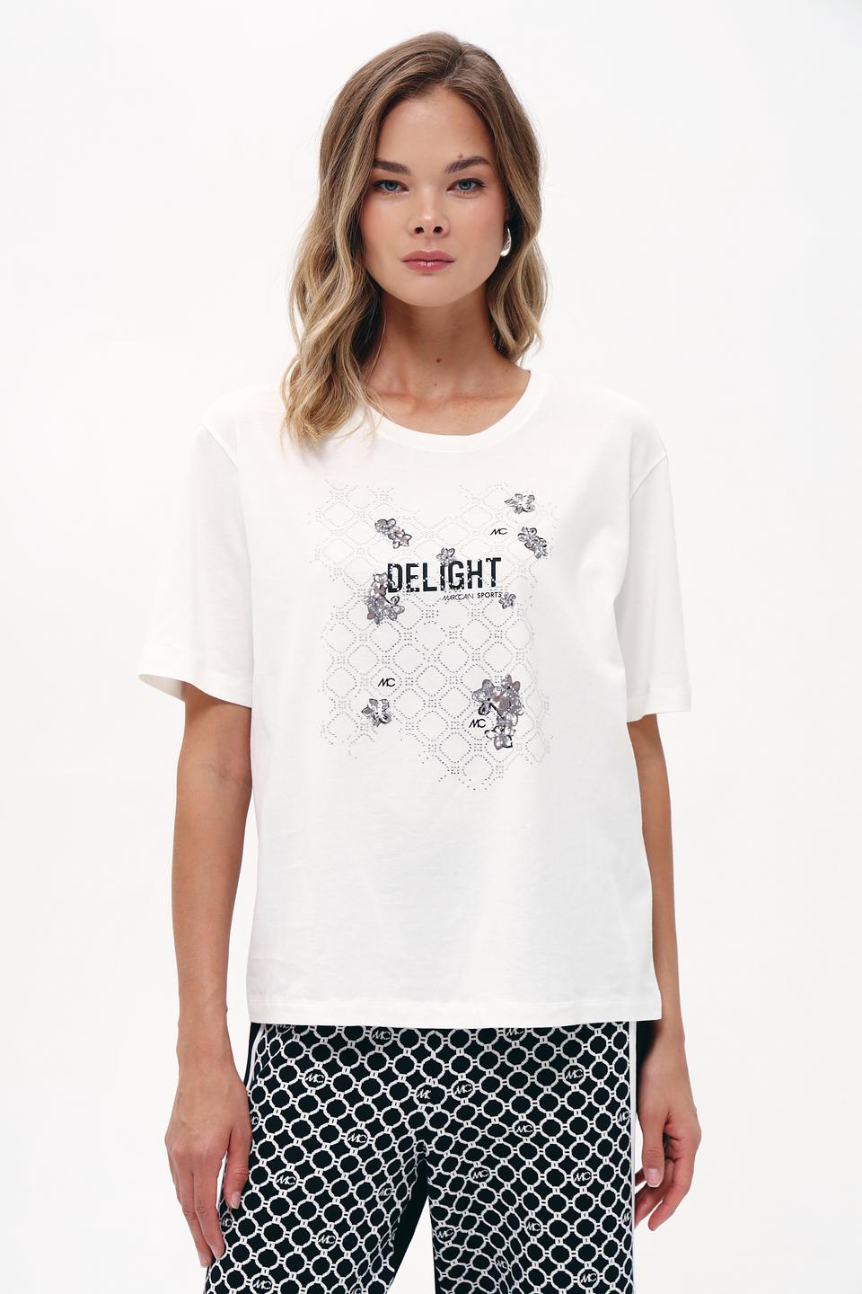 Футболка Marc Cain Delight белый