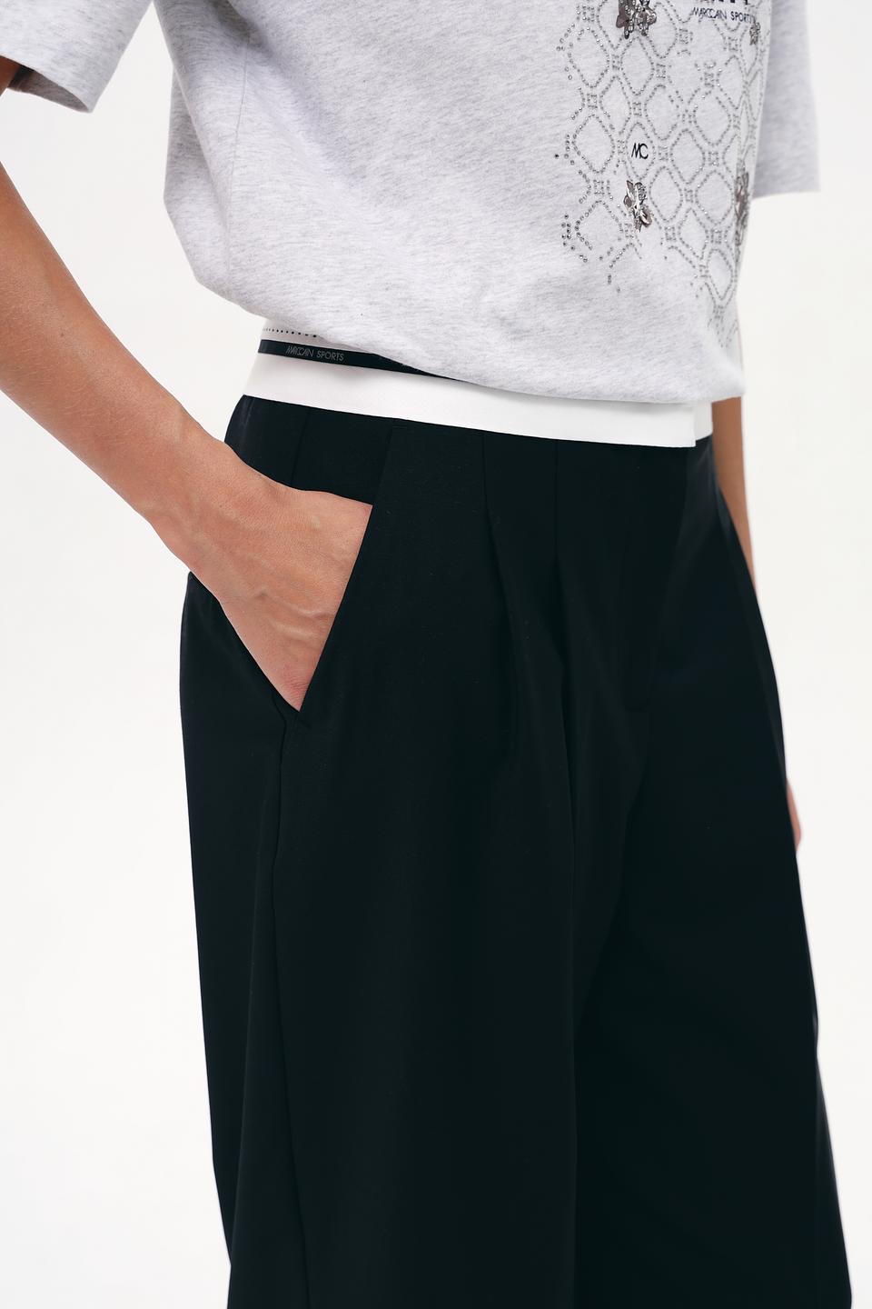 Брюки классические Marc Cain чёрные