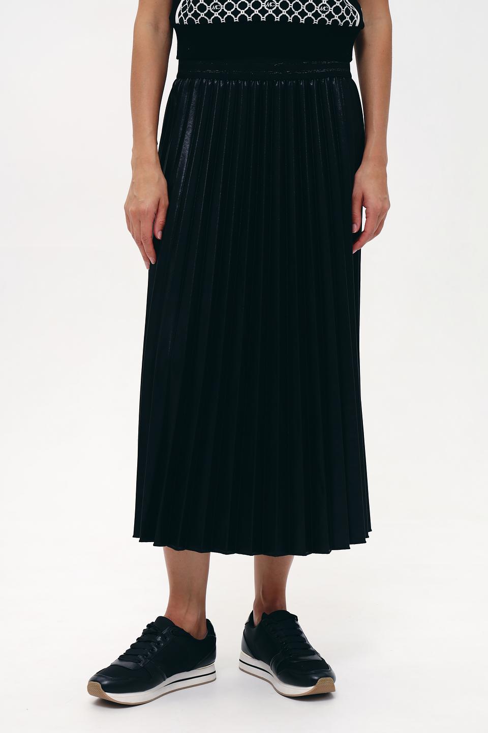 Юбка Lecomte плиссированная чёрная