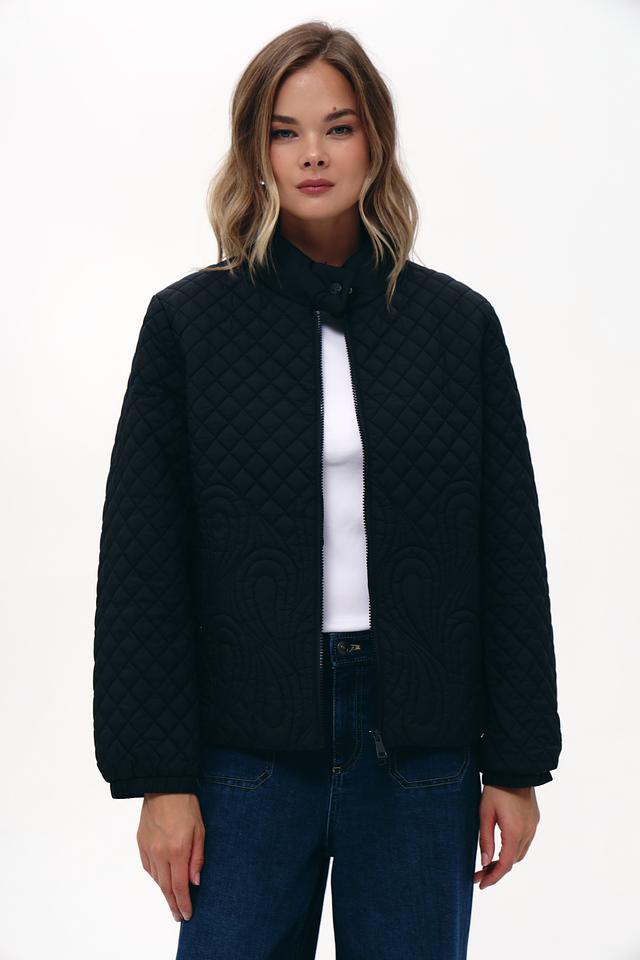 Куртка Gerry Weber стеганая чёрная