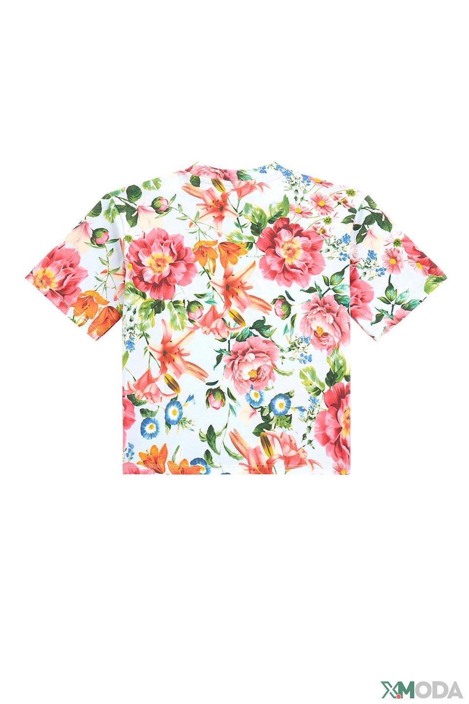 Футболка Guess дев. цветочный принт