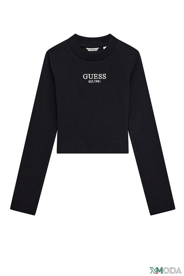 Футболка Guess чёрная с логотипом
