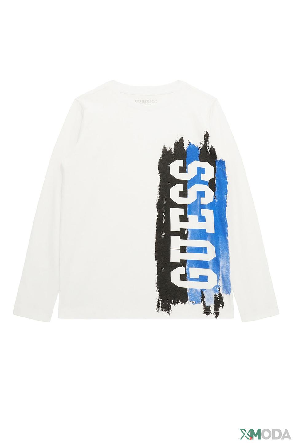 Футболка Guess с логотипом белый
