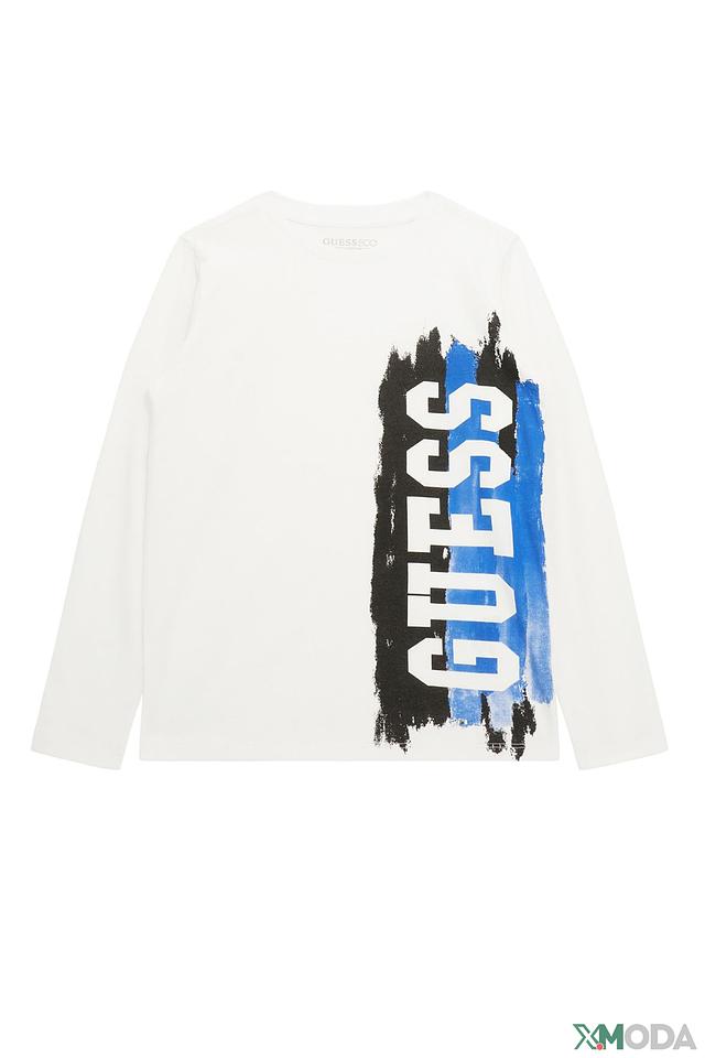 Футболка Guess с логотипом белый