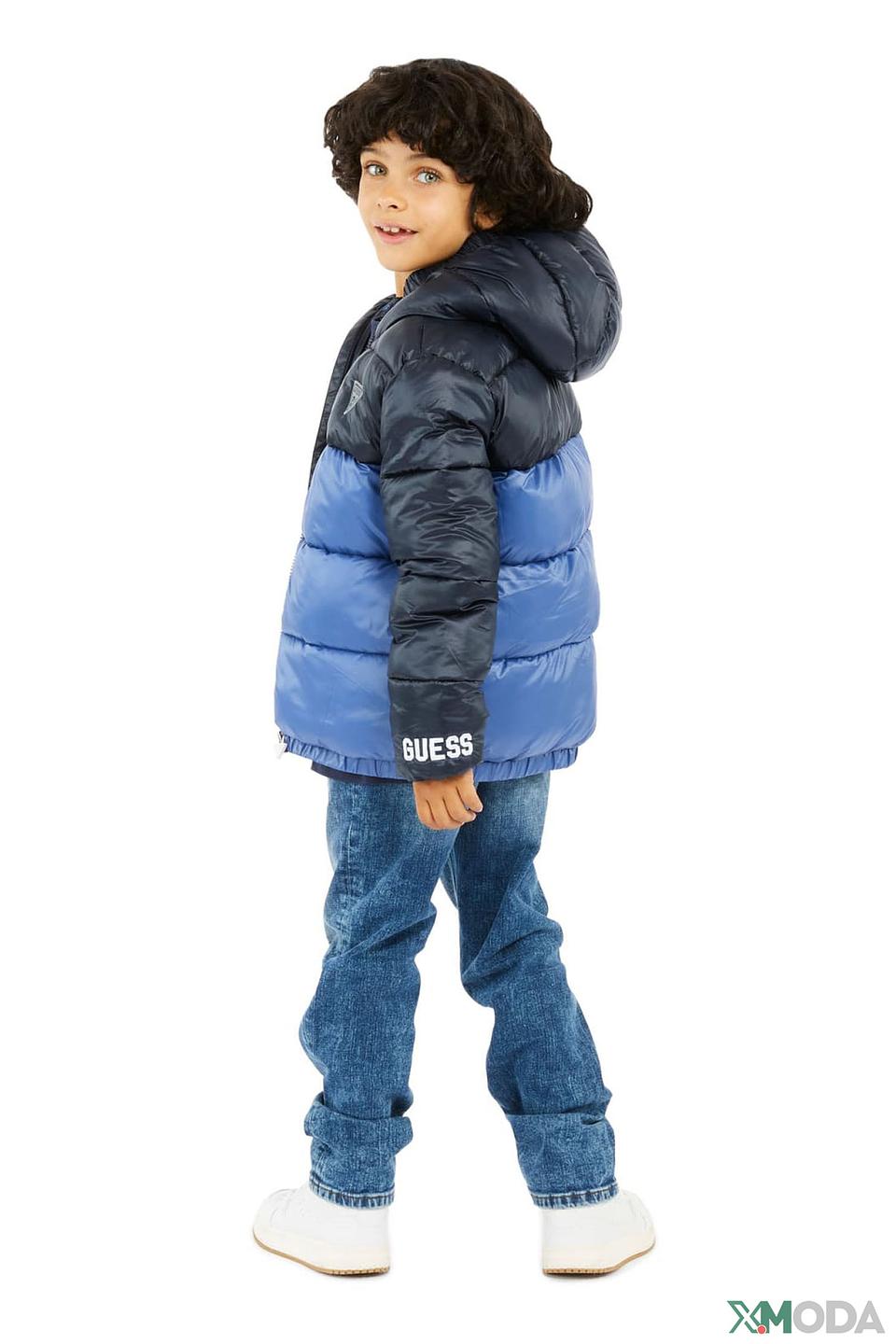 Куртка Guess детская стеганая синяя