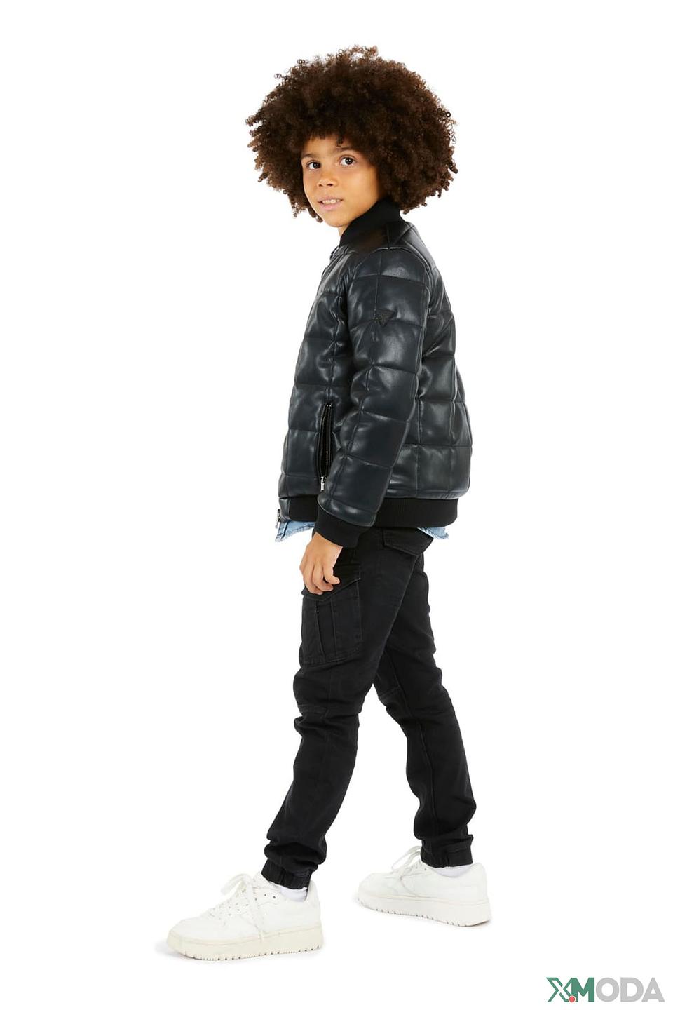 Куртка Guess стеганая чёрная