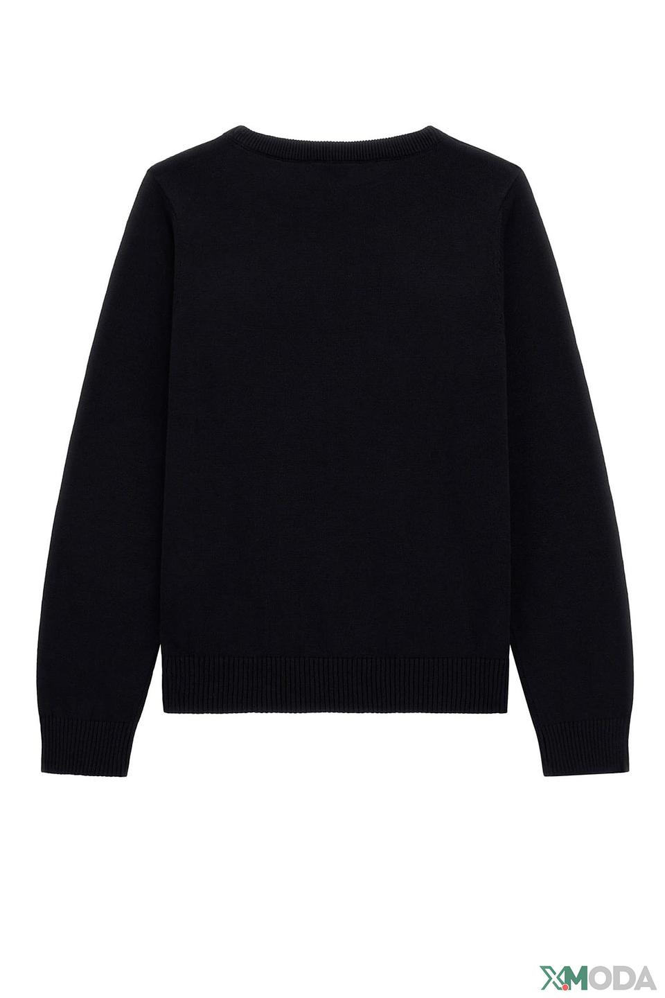 Джемпер Guess логотип чёрный