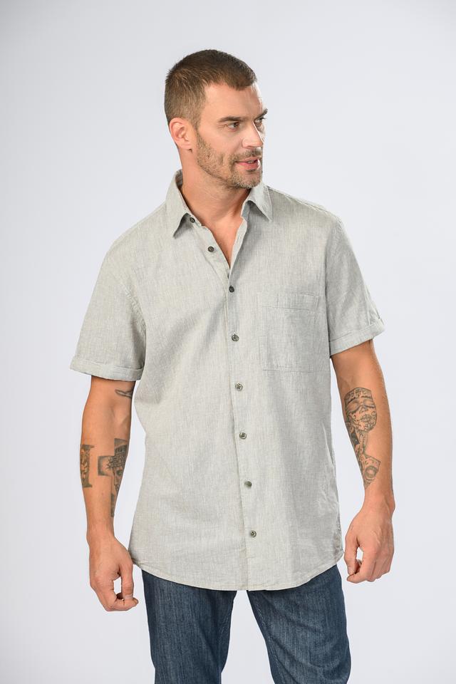 Рубашка Strellson мужская серая