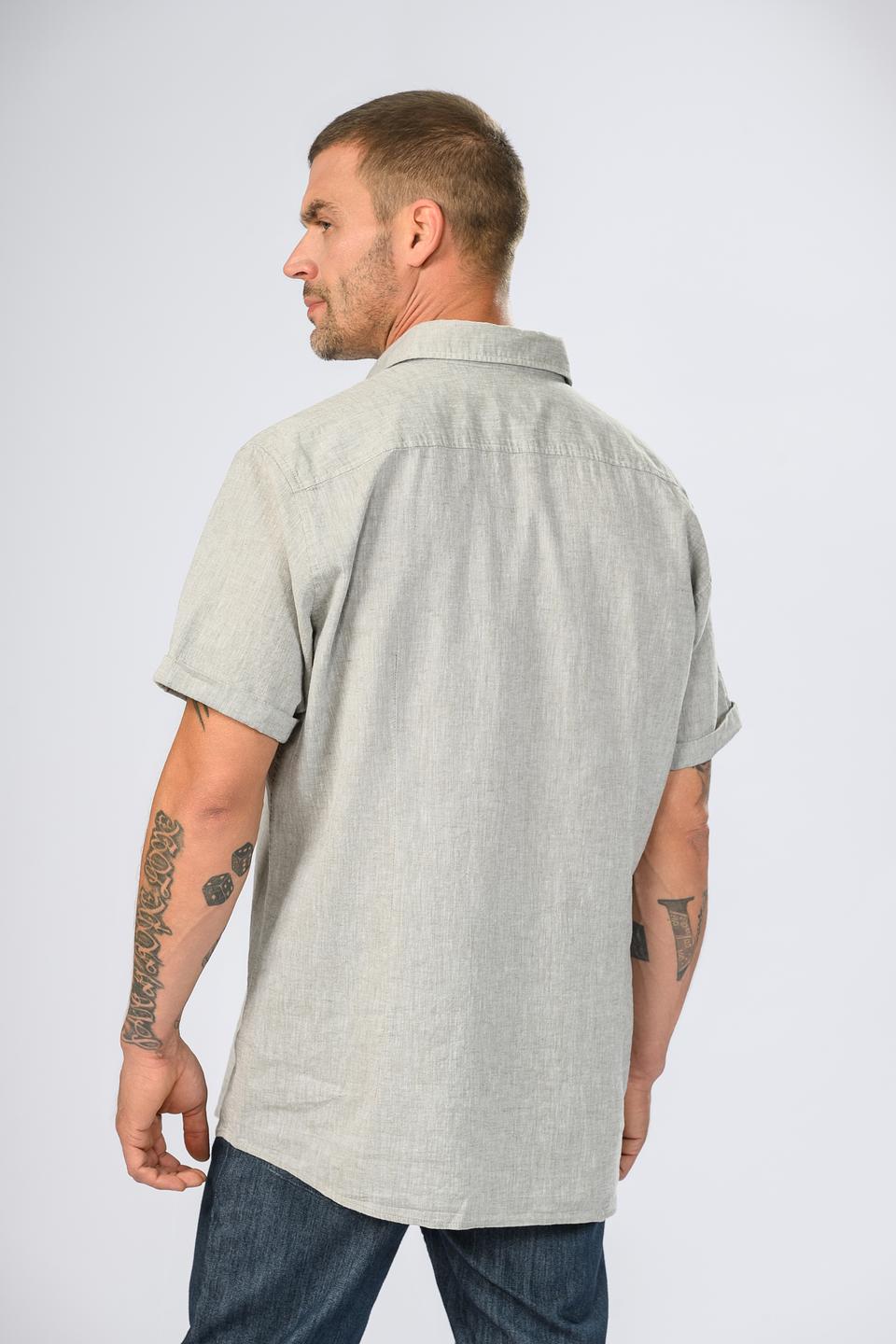 Рубашка Strellson мужская серая