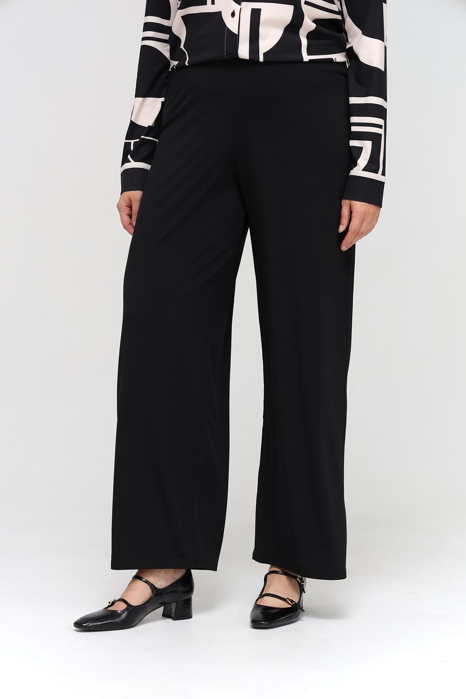 Брюки палаццо Miss Lagotte чёрные