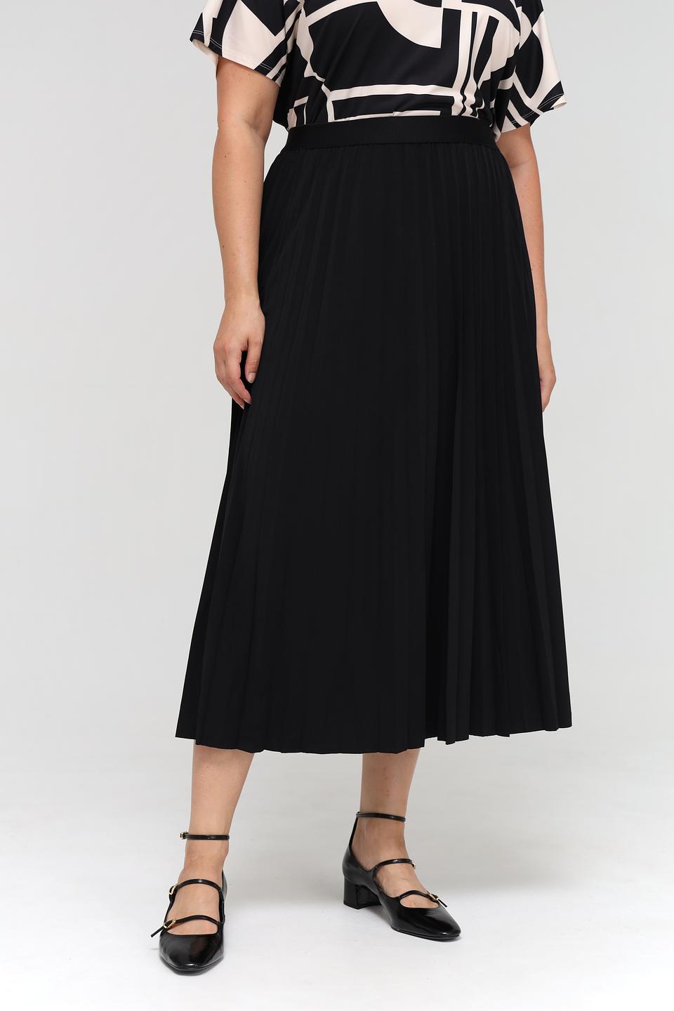 Юбка Miss Lagotte плиссированная чёрная