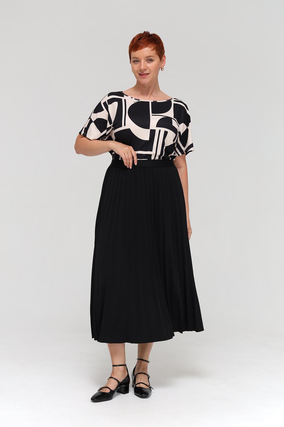 Юбка Miss Lagotte плиссированная чёрная