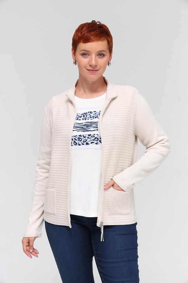 Жакет Olsen бежевый на молнии