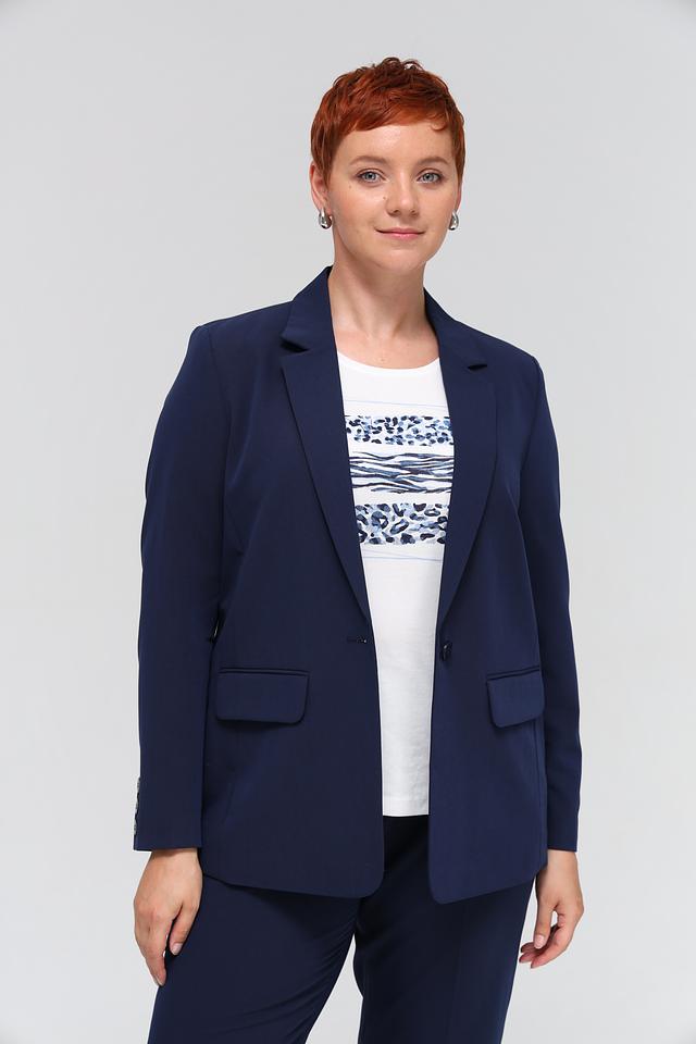 Жакет Olsen приталенный синий